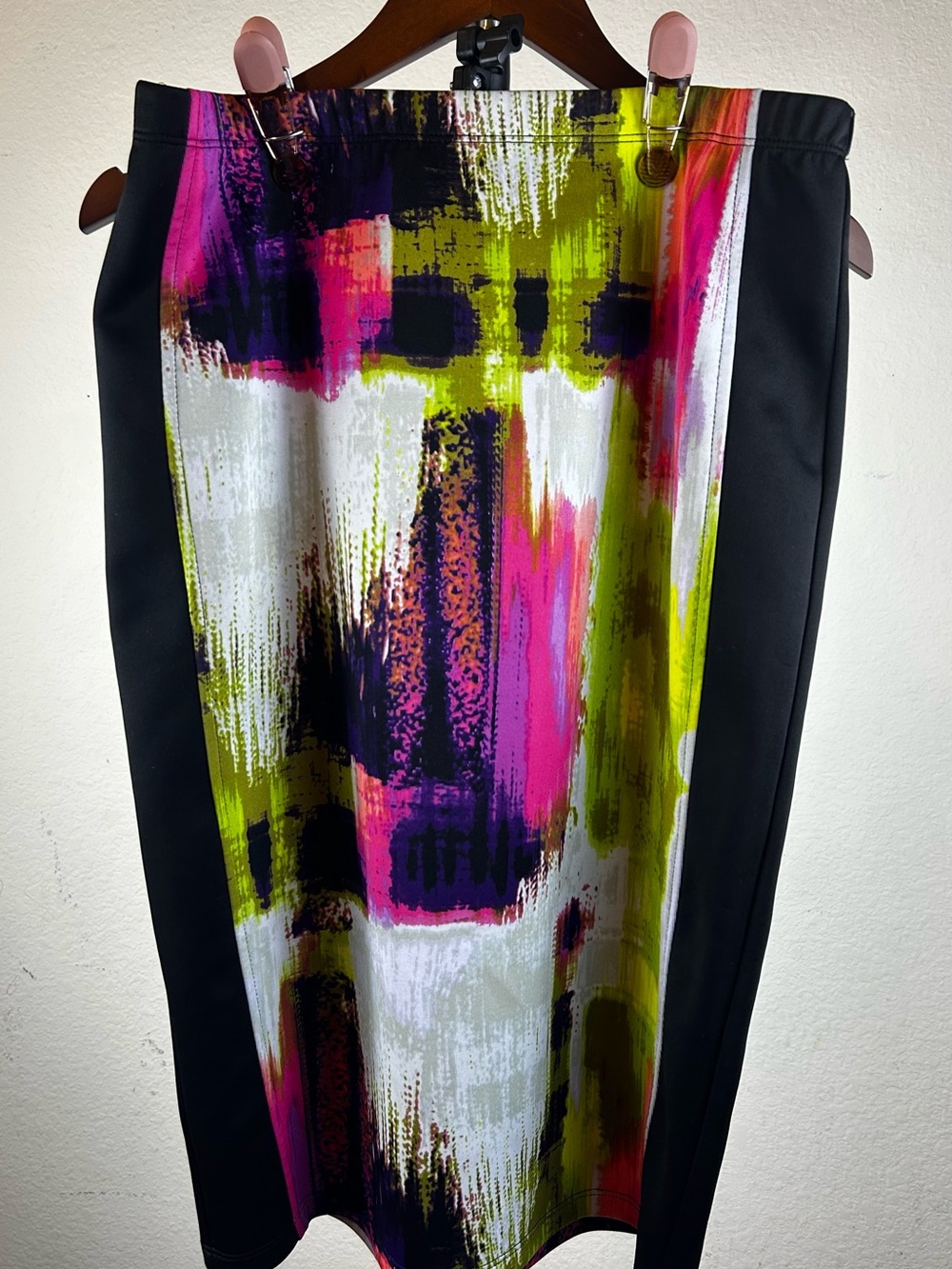 Rabbit Rabbit Rabbit Abstract Colorblock Pencil Skirt Size M - Picture 5 of 7